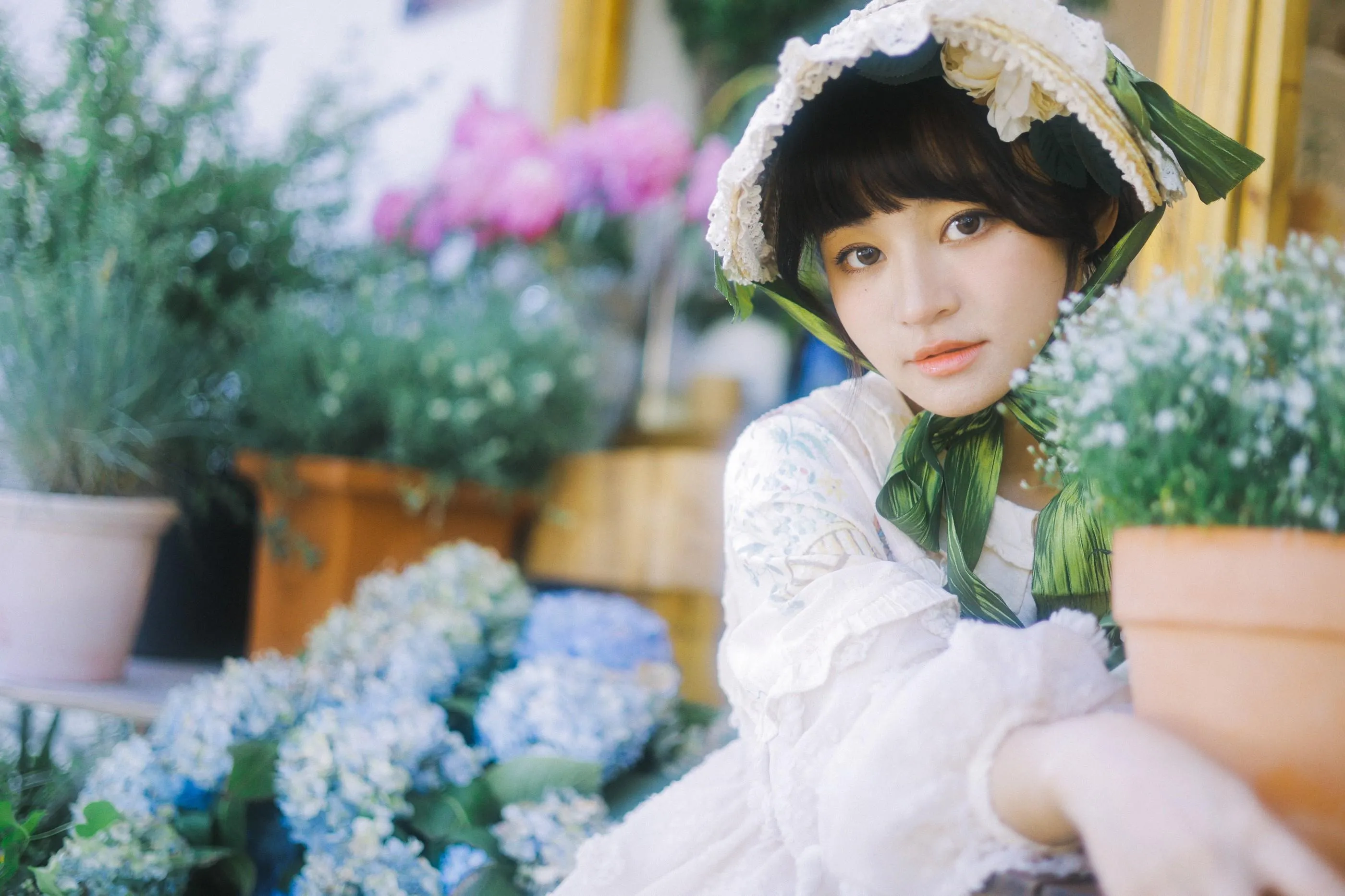 [YITUYU艺图语]2022.07.18 花房少女 双耳ZiCe [40P]插图1